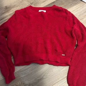 Hollister Red Sweater, size small